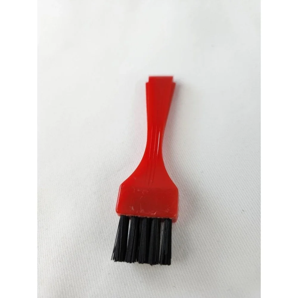 Smith-Corona Typewriter Brush Red Handle Black Bristles Original Vintage